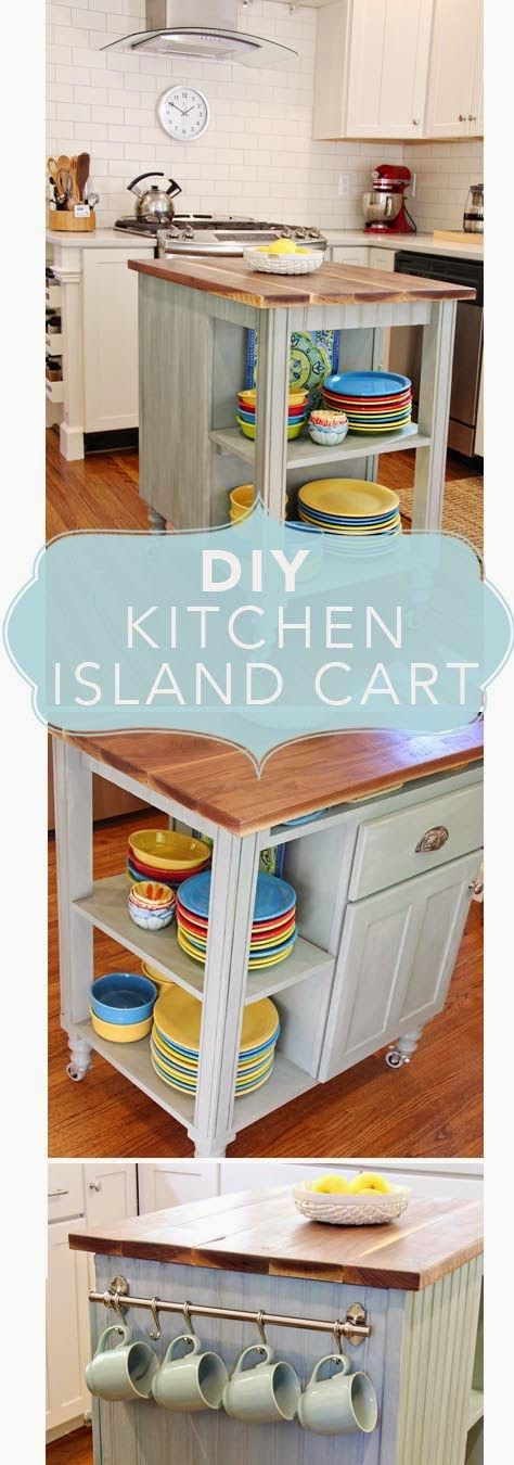 Best ideas about DIY Kitchen Island On Wheels
. Save or Pin DIY Kitchen Island Cart How to and plans for building a Now.