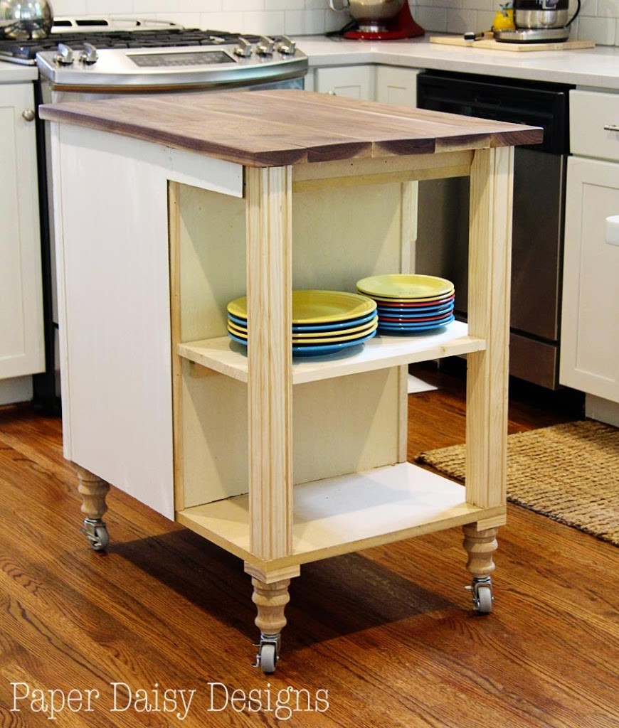 Best ideas about DIY Kitchen Island On Wheels
. Save or Pin DIY Kitchen Island Cart Now.