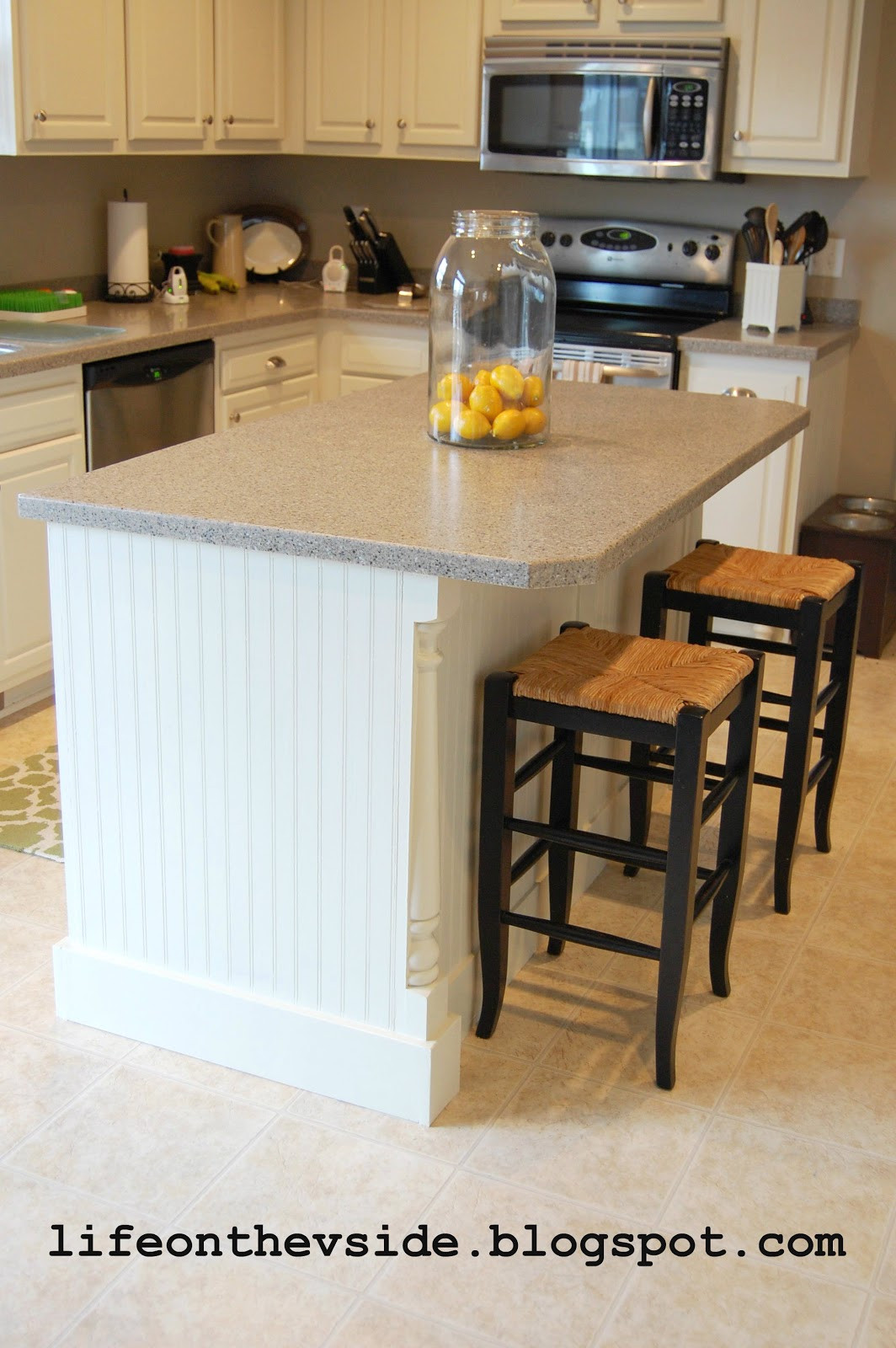 Best ideas about DIY Kitchen Islands
. Save or Pin the V Side DIY Kitchen Island Update Now.