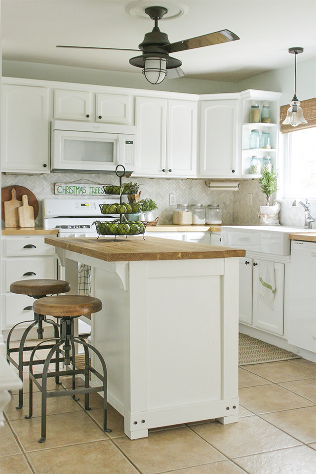 Best ideas about DIY Kitchen Islands
. Save or Pin DIY Kitchen Island with Trash Storage Shades of Blue Now.