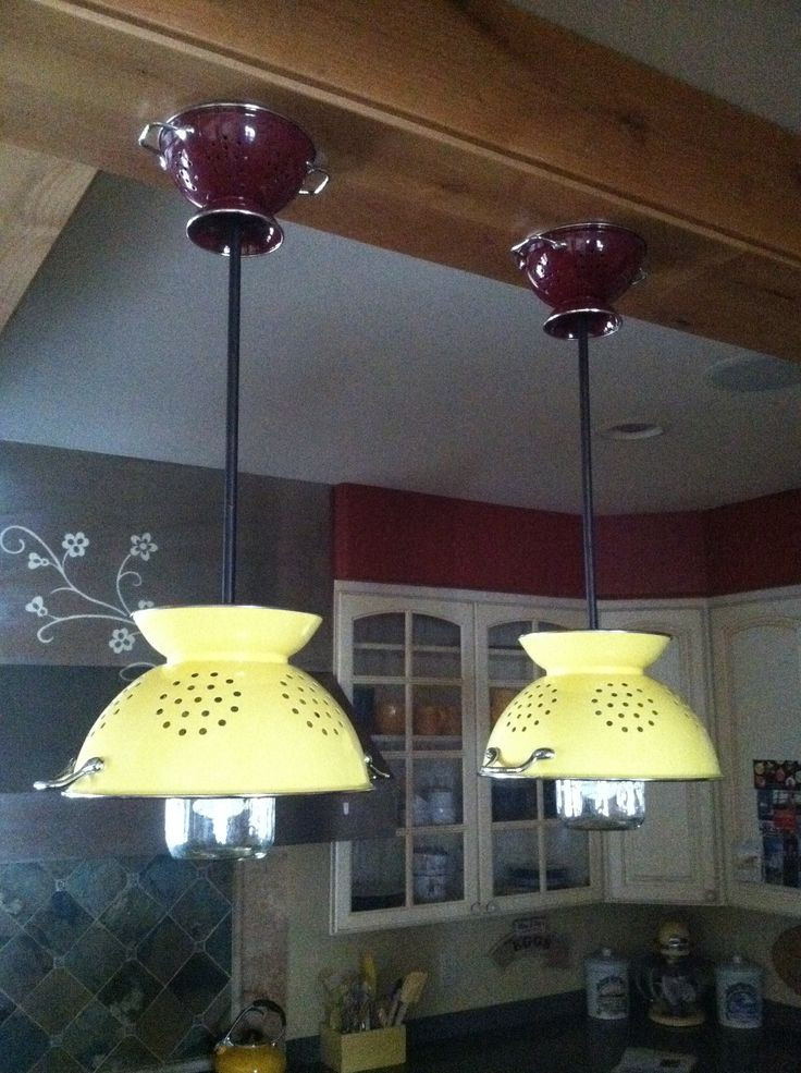 Best ideas about DIY Kitchen Lights
. Save or Pin 25 best ideas about Colander light on Pinterest Now.
