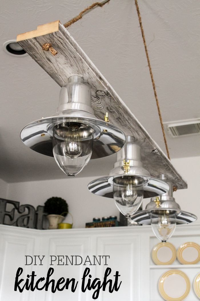 Best ideas about DIY Kitchen Lights
. Save or Pin DIY Galvanized Light Fixture Now.