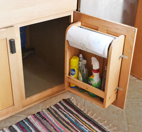 Best ideas about DIY Kitchen Organizer
. Save or Pin How to Make Kitchen Cabinet Door Organizer DIY & Crafts Now.
