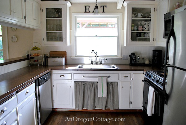Best ideas about DIY Kitchen Remodel
. Save or Pin DIY Kitchen Remodel From 80 s Ranch to Farmhouse Fresh Now.