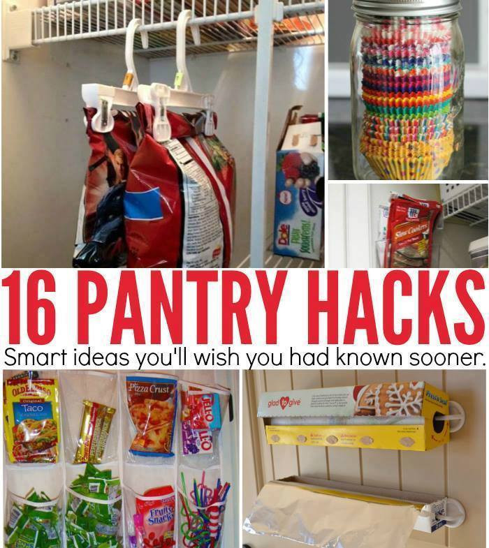 Best ideas about DIY Kitchen Storage Hacks
. Save or Pin 16 PANTRY HACKS Maria s Mixing Bowl Now.