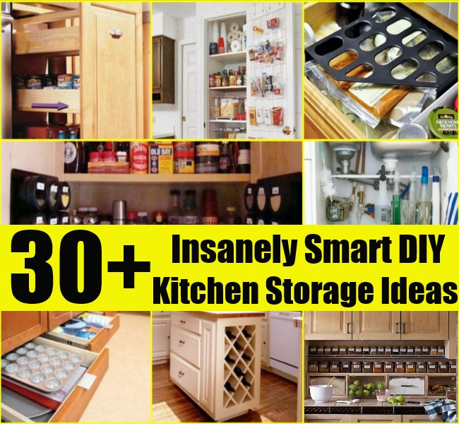 Best ideas about DIY Kitchen Storage Ideas
. Save or Pin 30 Insanely Smart DIY Kitchen Storage Ideas Now.