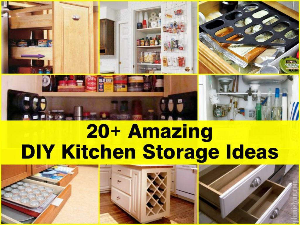 Best ideas about DIY Kitchen Storage Ideas
. Save or Pin 20 Amazing DIY Kitchen Storage Ideas Now.
