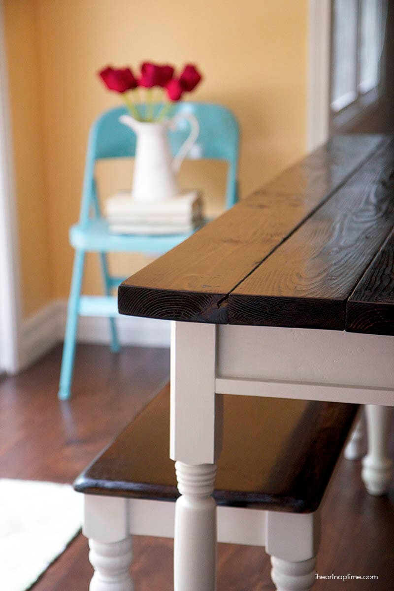 Best ideas about DIY Kitchen Table
. Save or Pin DIY farmhouse kitchen table I Heart Nap Time Now.