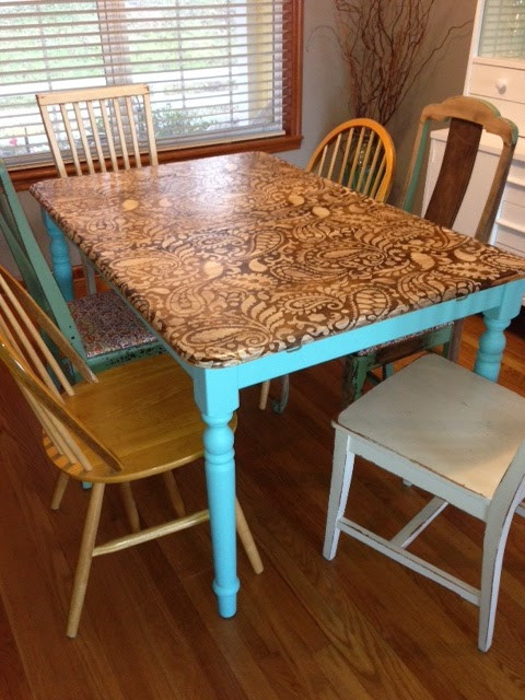 Best ideas about DIY Kitchen Table
. Save or Pin The Yellow Fern Kitchen Table Makeover Now.