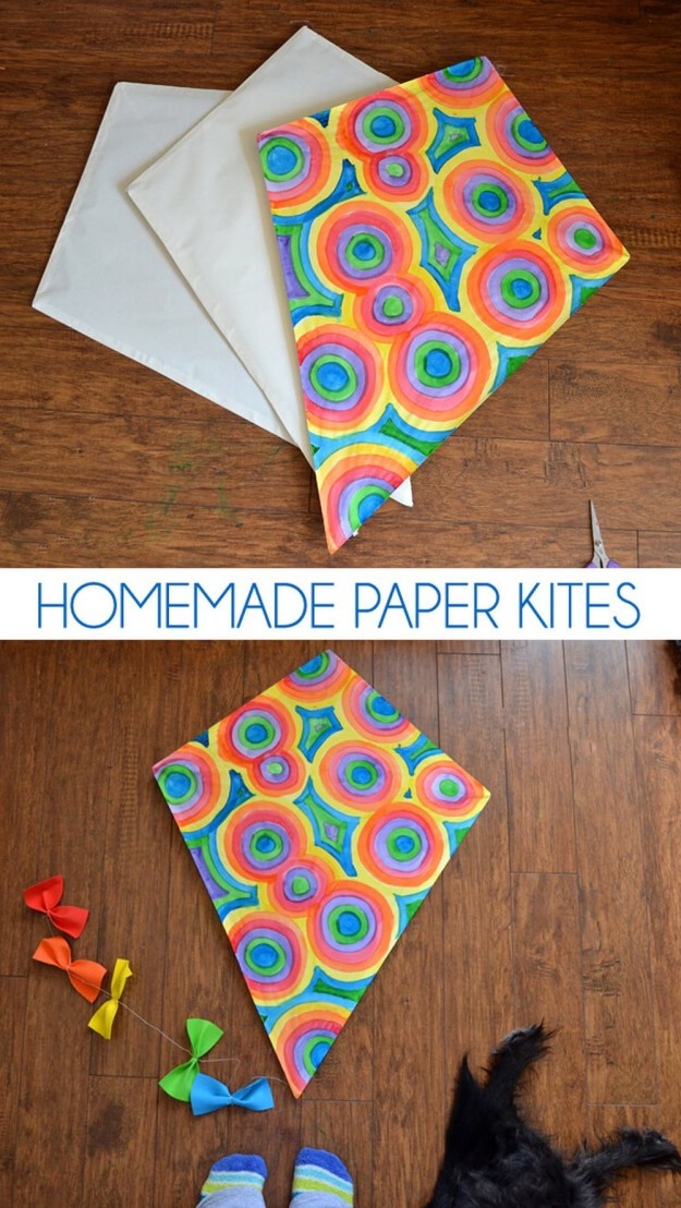 Best ideas about DIY Kite For Kids
. Save or Pin 15 DIY Kite Making Instructions for Kids Now.