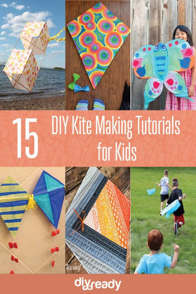 Best ideas about DIY Kite For Kids
. Save or Pin 15 DIY Kite Making Instructions for Kids Now.