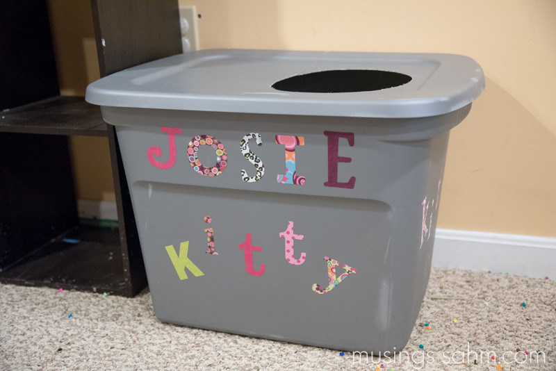 Best ideas about DIY Kitty Litter Box
. Save or Pin The Original DIY Mess Free Cat Litter Box Living Well Mom Now.