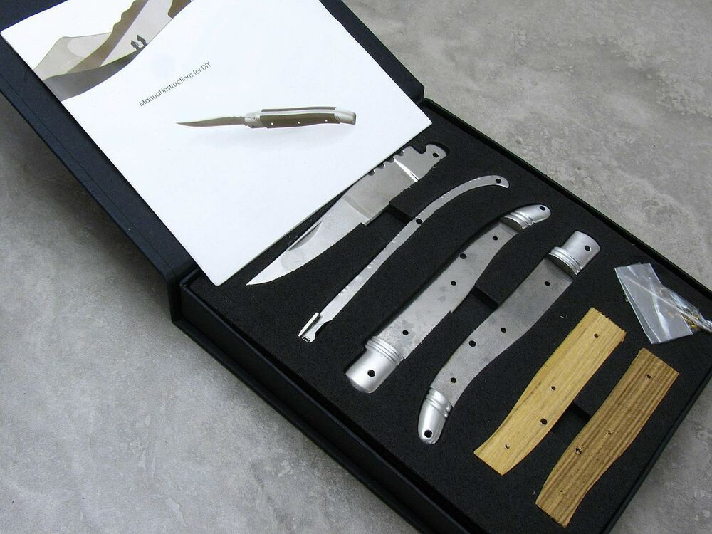 Best ideas about DIY Knife Kit
. Save or Pin Folding Blade Knife Making Kit for the DIY Knife Maker Now.
