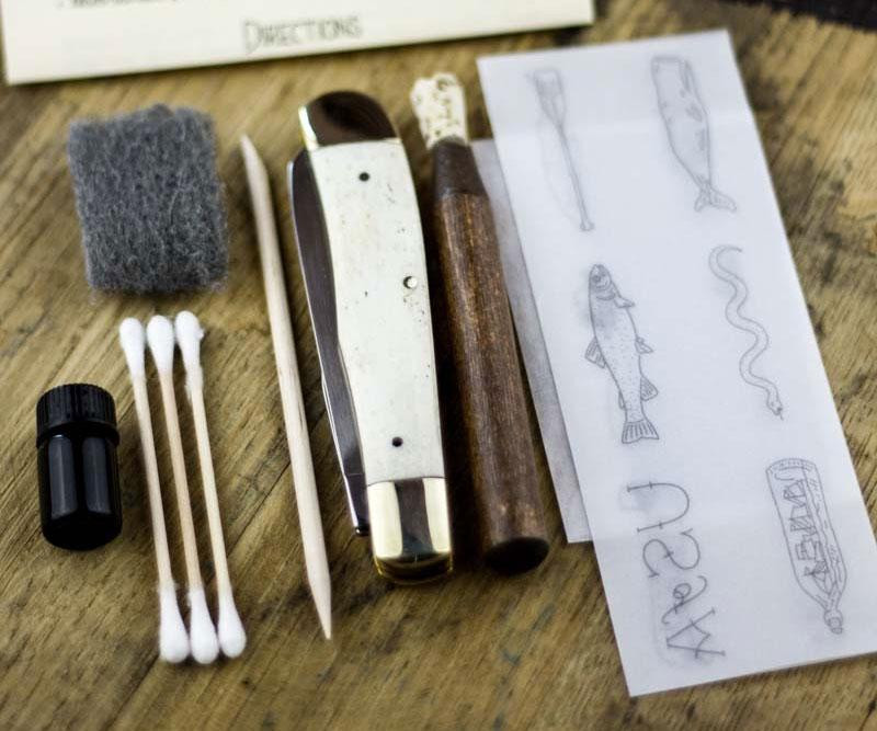 Best ideas about DIY Knife Making Kit
. Save or Pin DIY Scrimshaw Knife Kit Now.