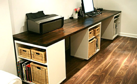 Best ideas about DIY L Desk
. Save or Pin DIY L Shape Studio and puter Desk – The Simple Now.