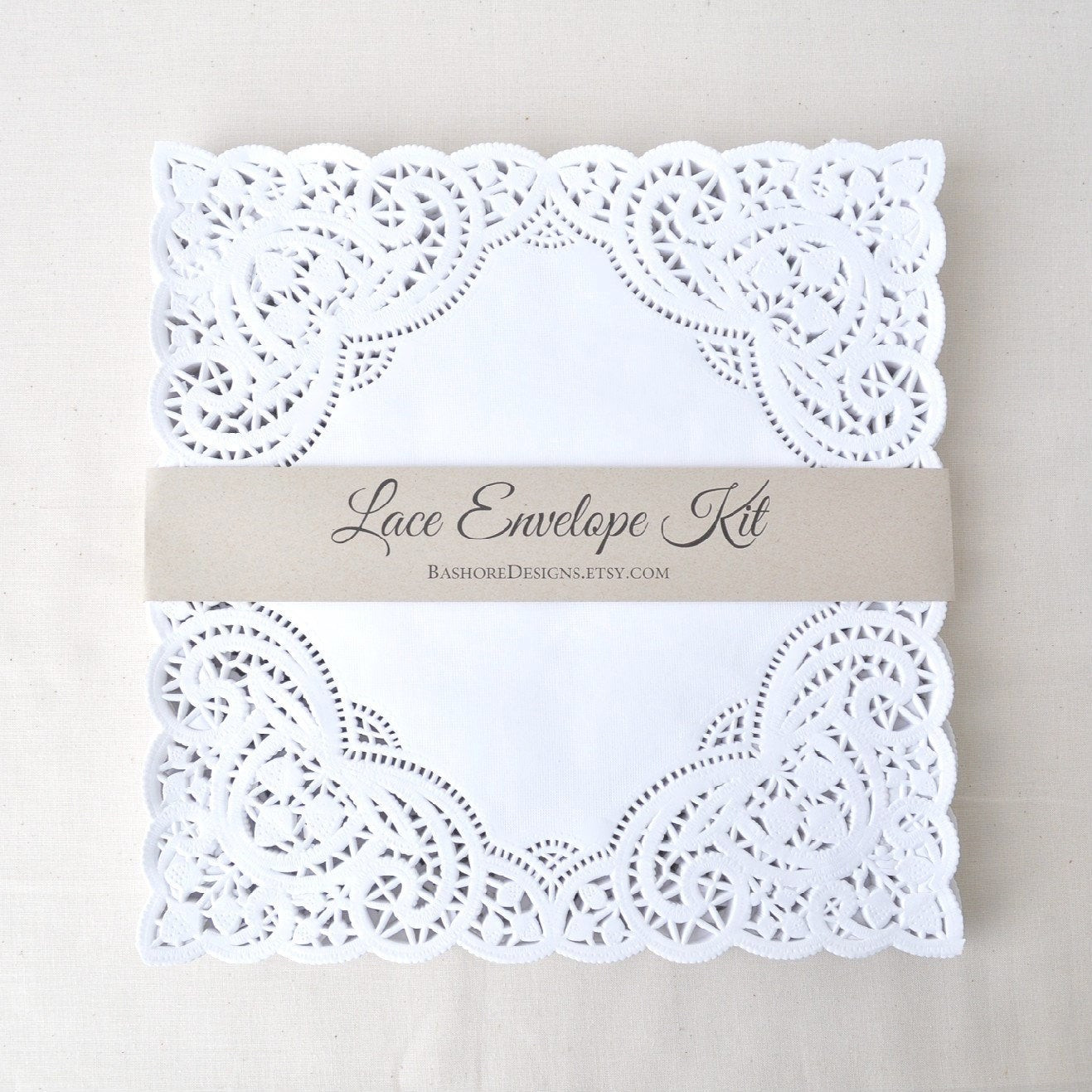 Best ideas about DIY Lace Wedding Invitations
. Save or Pin DIY Lace Envelope Kit Wedding Invitation by HarvestPaperCo Now.