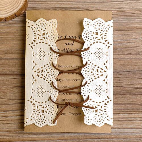 Best ideas about DIY Lace Wedding Invitations
. Save or Pin DIY Lace Wedding Invitations Starting From $1 79 At Now.