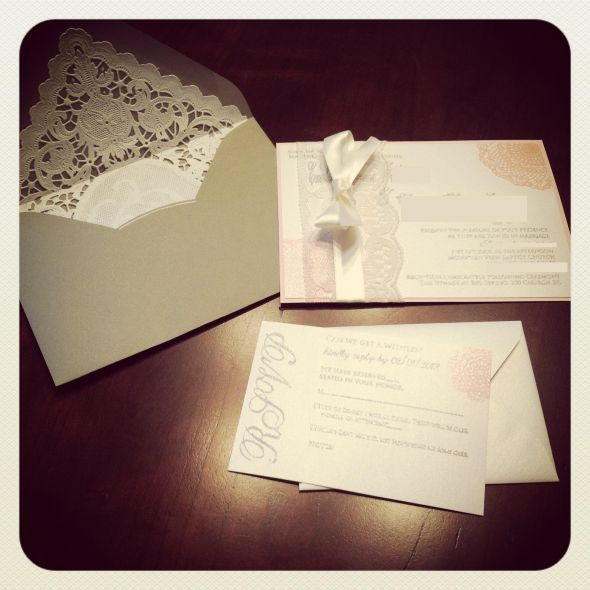 Best ideas about DIY Lace Wedding Invitations
. Save or Pin DIY Lace Invitations Now.