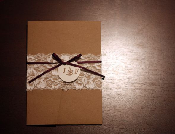 Best ideas about DIY Lace Wedding Invitations
. Save or Pin Our DIY Lace Wedding Invitations Now.