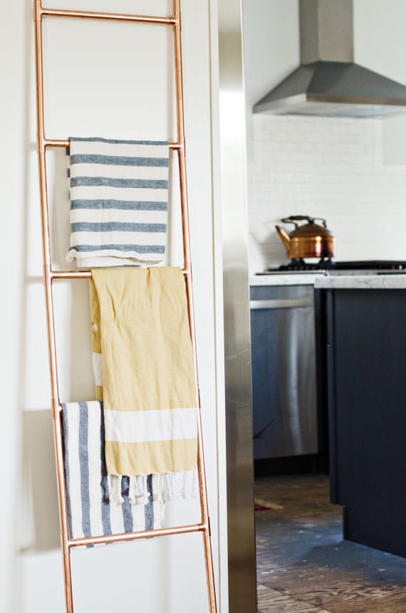 Best ideas about DIY Ladder Rack
. Save or Pin 10 Clever DIY Towel Racks • The Bud Decorator Now.