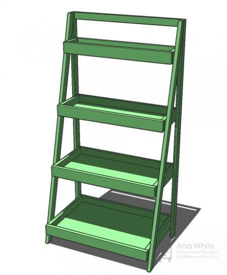 Best ideas about DIY Ladder Shelf Plans
. Save or Pin Painter’s Ladder Shelf Now.