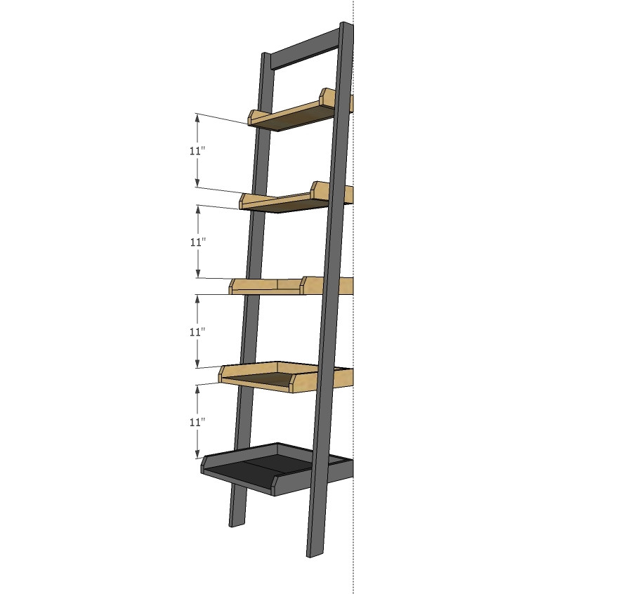 Best ideas about DIY Ladder Shelf Plans
. Save or Pin Ana White Now.