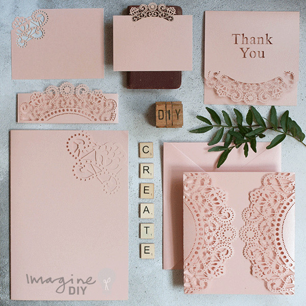 Best ideas about DIY Laser Cut Wedding Invitations
. Save or Pin Doily Pink Wrap Imagine DIY Now.