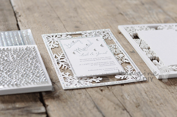 Best ideas about DIY Laser Cut Wedding Invitations
. Save or Pin snowflake laser cut wedding invitation diy Imagine DIY Now.