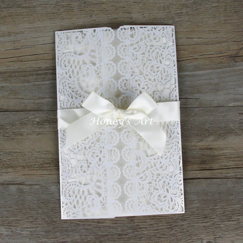 Best ideas about DIY Laser Cut Wedding Invitations
. Save or Pin 50pcs lot Laser Cut Wedding Invitations With Envelope Now.