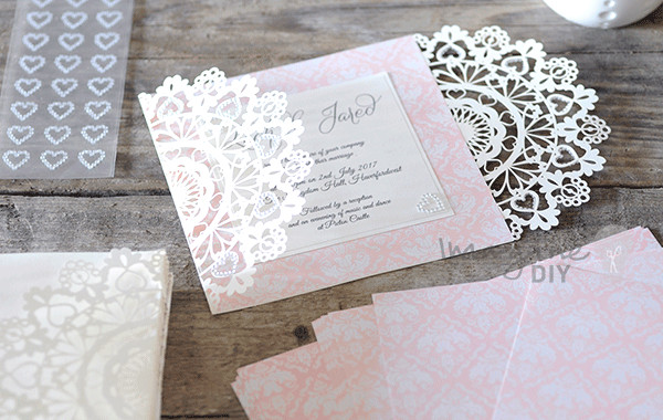 Best ideas about DIY Laser Cut Wedding Invitations
. Save or Pin How to Make Arabesque Laser Cut Invitation – Imagine DIY Now.