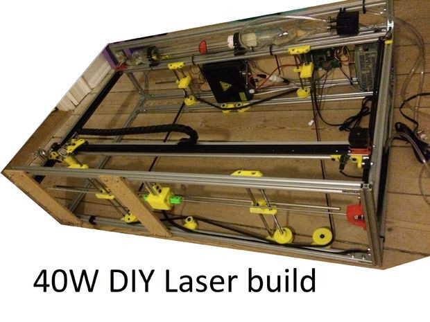 Best ideas about DIY Laser Cutter Plans
. Save or Pin DIY 40W CNC Laser Cutter From Bad to Better With 3D Now.