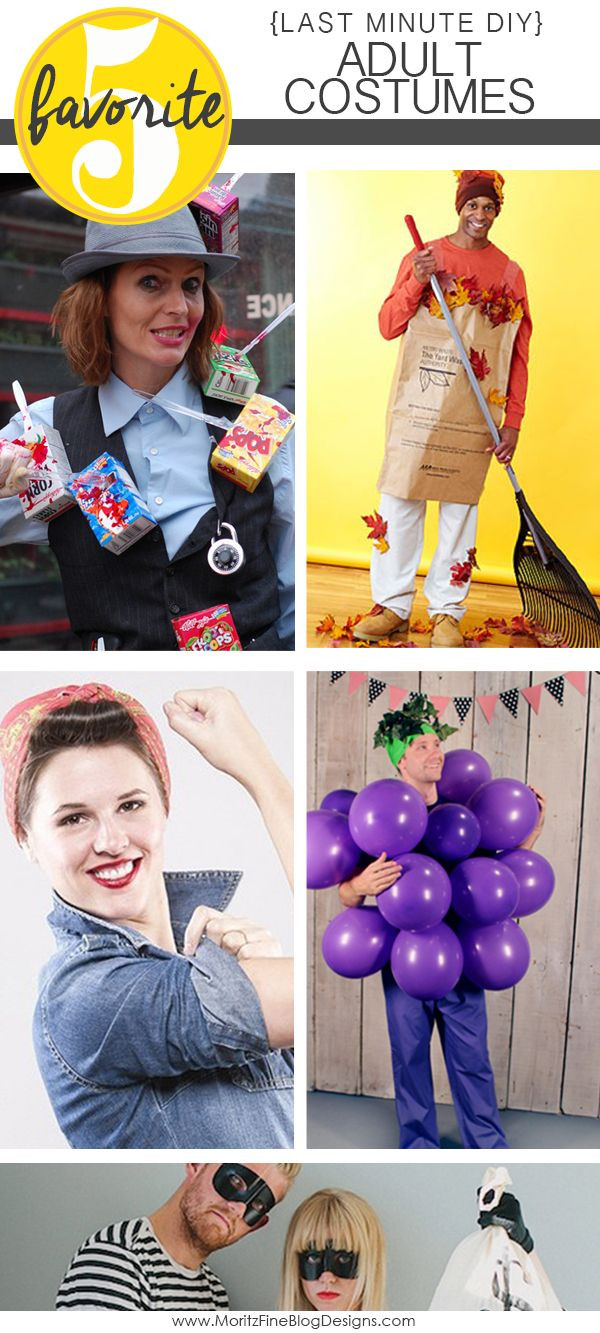 Best ideas about DIY Last Minute Costumes
. Save or Pin Are you in need of Last Minute DIY Adult Halloween Now.