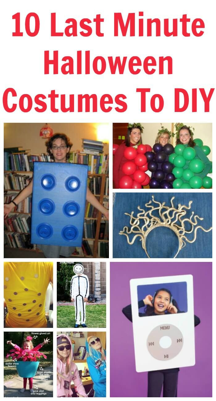 Best ideas about DIY Last Minute Costumes
. Save or Pin 10 Last Minute Halloween Costumes To DIY at the last minute Now.