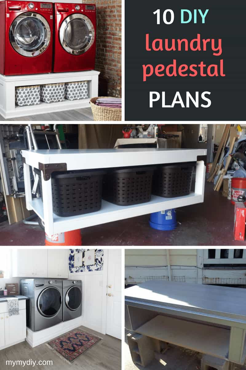 Best ideas about DIY Laundry Pedestal Plans
. Save or Pin 10 Super Sturdy DIY Laundry Pedestals [Free Plans Now.