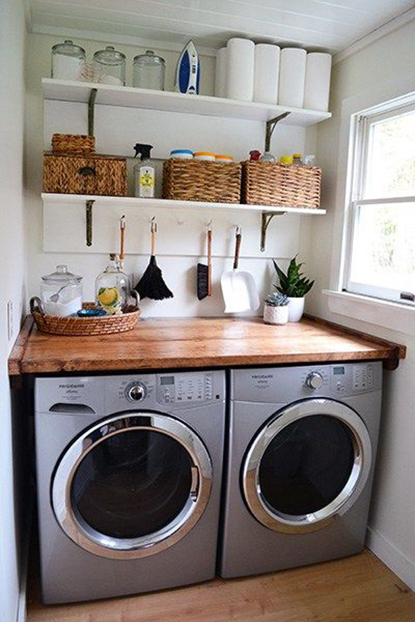 Best ideas about DIY Laundry Room Countertop
. Save or Pin 10 Most Awesome Laundry Room With Rustic Touches Now.