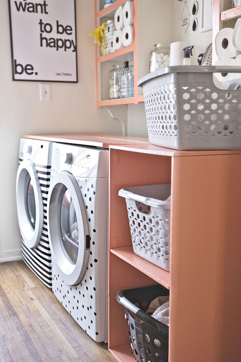 Best ideas about DIY Laundry Room Shelves
. Save or Pin DIY Laundry Room Shelf A Beautiful Mess Now.