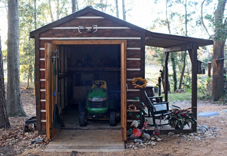 Best ideas about DIY Lawn Mower Storage
. Save or Pin Diy Lawn Mower Shed Now.