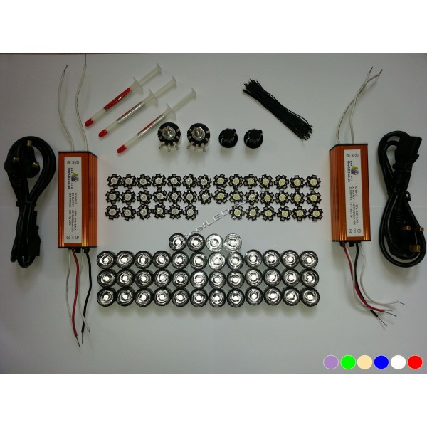 Best ideas about DIY Led Kits
. Save or Pin 120 Watt Full Spectrum Dimming LED DIY Kit Now.