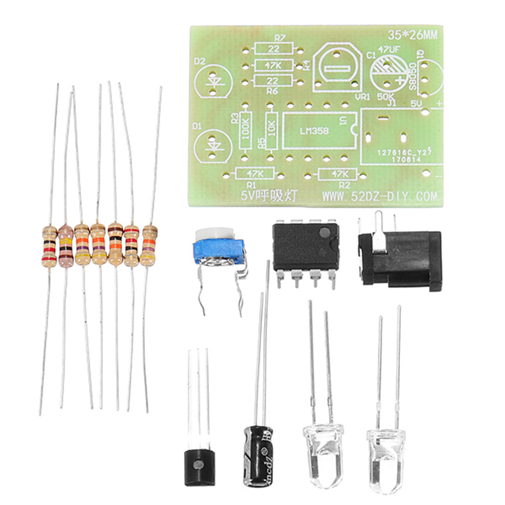 Best ideas about DIY Led Kits
. Save or Pin 5pcs 5V Breathing Light Kits DIY LED Flash Kit Blue Now.
