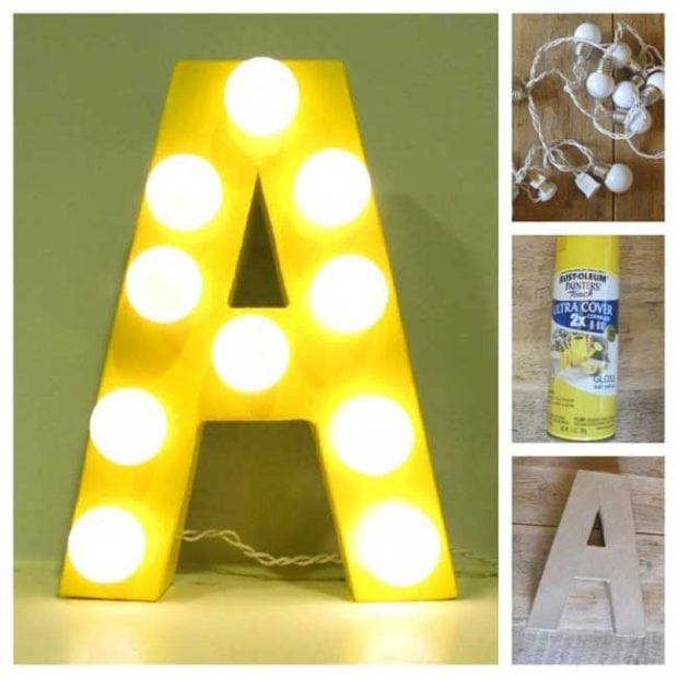 Best ideas about DIY Letter Lights
. Save or Pin DIY Circus Lights Circus Party Ideas Now.