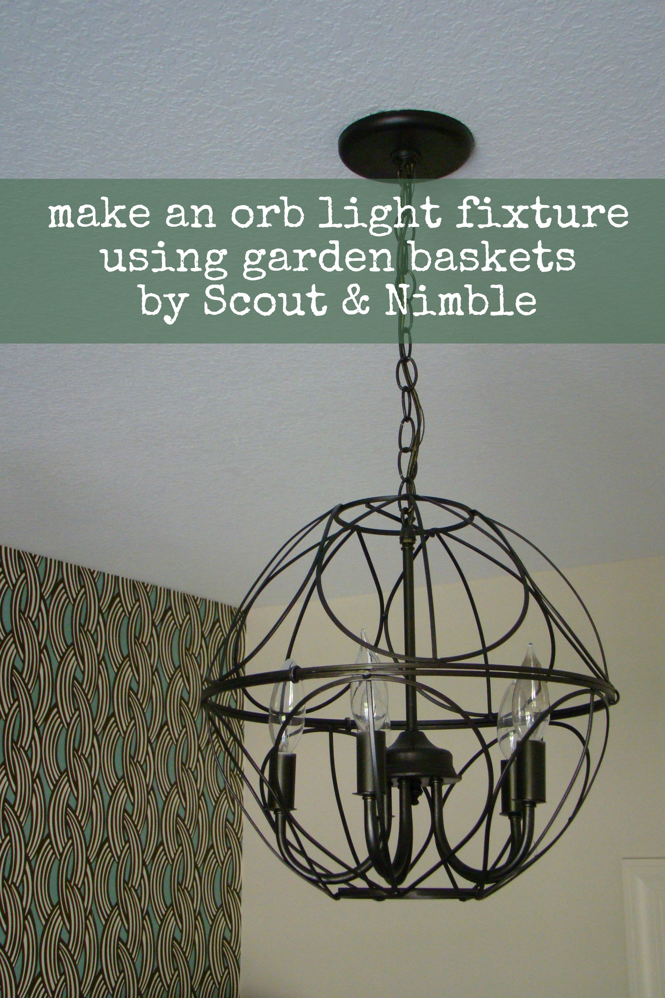 Best ideas about DIY Light Fixture
. Save or Pin DIY Orb Light Fixture Now.