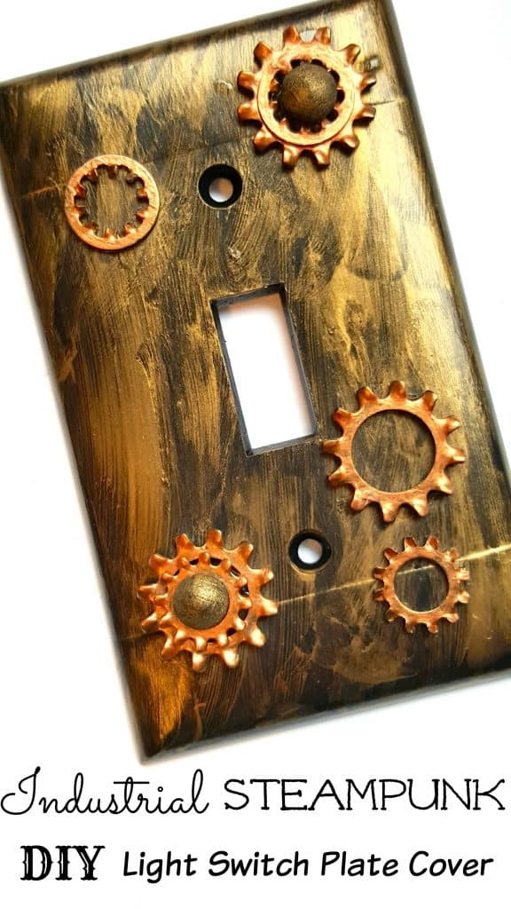 Best ideas about DIY Light Switch Cover
. Save or Pin Industrial Steampunk Light Switch Plate Cover DIY Home Now.