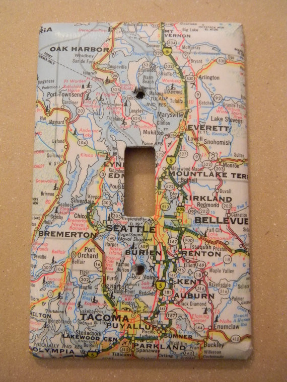 Best ideas about DIY Light Switch Cover
. Save or Pin 25 DIY map and globe projects Now.