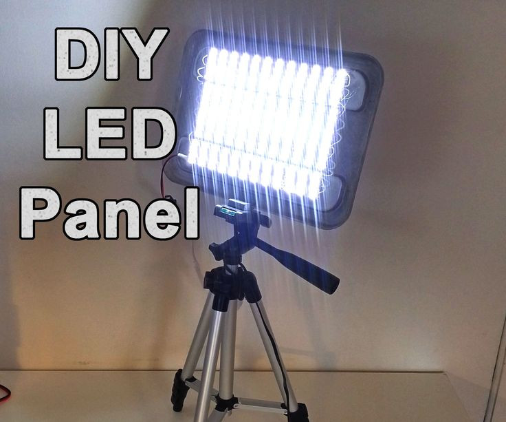 Best ideas about DIY Lighting For Video
. Save or Pin DIY Powerful LED Panel Video and Work Light Now.