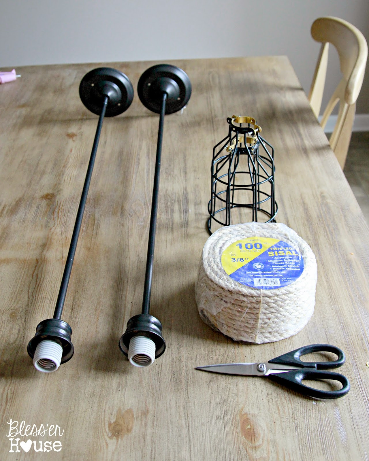 Best ideas about DIY Lighting Kit
. Save or Pin DIY Industrial Pendant Light for Under $10 Bless er House Now.