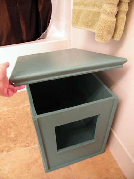 Best ideas about DIY Litter Box Cover
. Save or Pin DIY Kitty Litter Box Now.