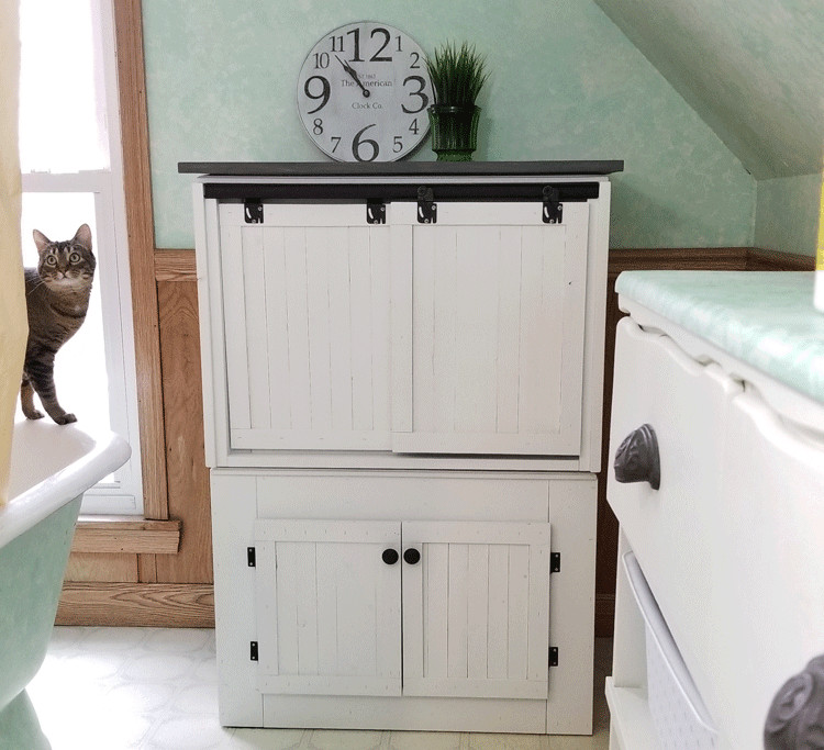 Best ideas about DIY Litter Box Furniture
. Save or Pin DIY Farmhouse Style Cat Litter Box Furniture For The Home Now.