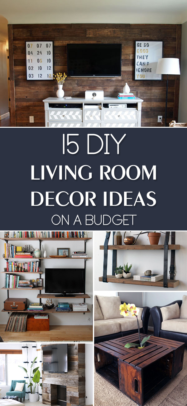 Best ideas about DIY Living Room
. Save or Pin 16 DIY Living Room Decor Ideas A Bud My Decor Now.