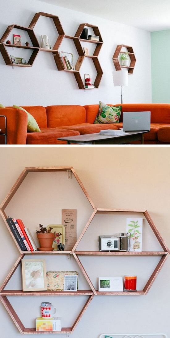 Best ideas about DIY Living Room Decor Ideas . Save or Pin DIY Honey b Shelves Now.