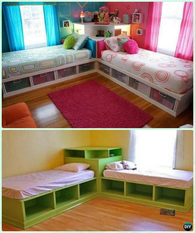 Best ideas about DIY Loft Bed For Kids
. Save or Pin DIY Kids Bunk Bed Free Plans Corner Beds Unit And Inside Now.